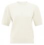 Cable round sweater CHALK WHITE 1-000377-409-99953