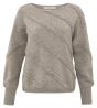 stripe sweater DOVE GRAY 1-000379-409-500002