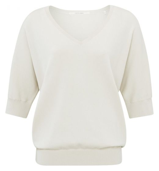 v-neck sweater CHALK WHITE 1-000248-408-99953