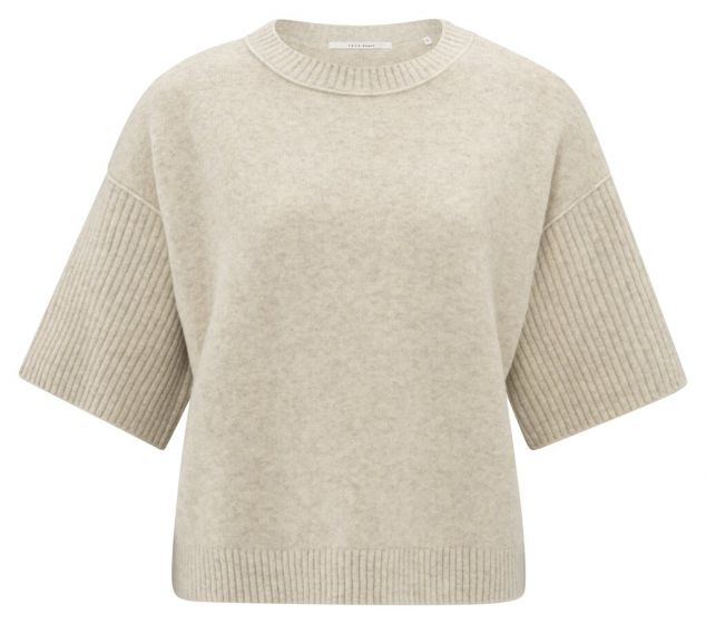 Round neck sweater LIGHT BEIGE 1-000323-502-99976