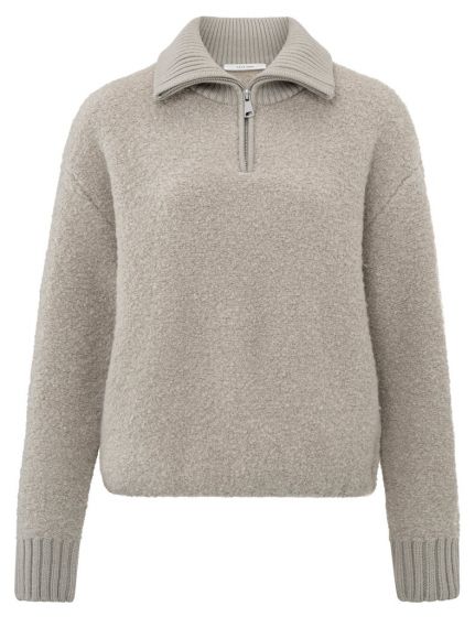 Boucle sweater rib DOVE GRAY 1-000389-409-50000