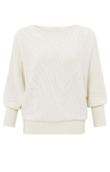 Jaquard sweater OFF WHITE 1-000452-503-99986