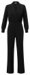 Jersey wide leg jumpsuit BLACK 1-349015-409-00001